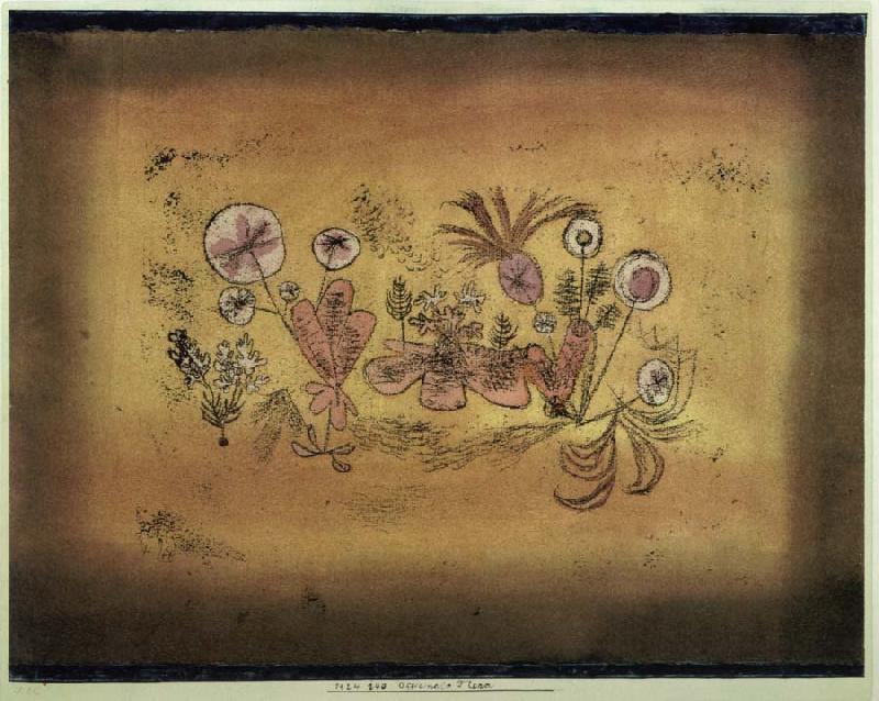 Paul Klee Medicinal flora oil painting picture